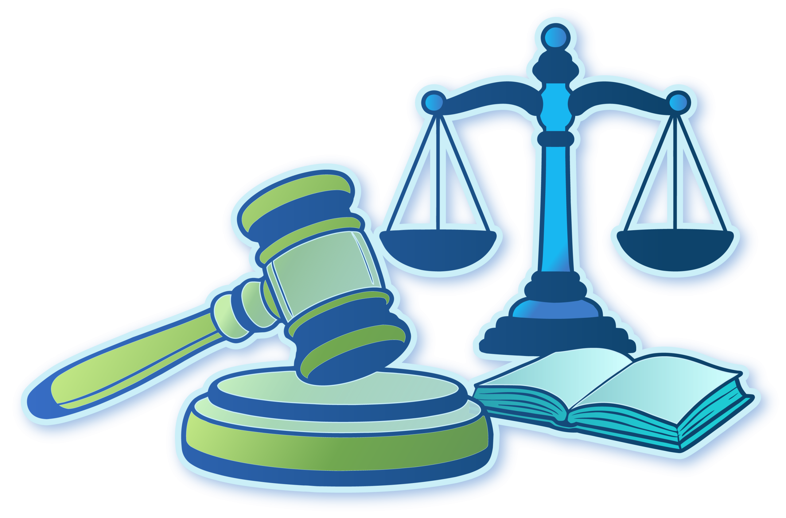 Gavel and scales of justice representing AlignRx's pharmacy advocacy efforts.