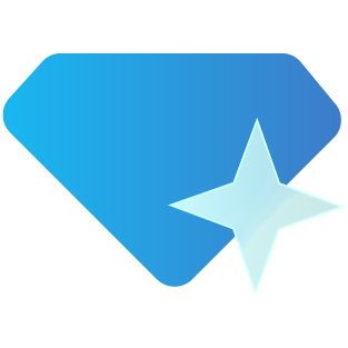 A sparkling diamond representing the high-quality customer support community pharmacies receive from AlignRx PSAO services.