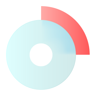 Circle with a red light beam showing how Clinical Connection helps pharmacies navigate clinical opportunities.