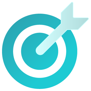 Target with an arrow in the bullseye demonstrating how our PSAO helps your pharmacy meet its targeted goals.